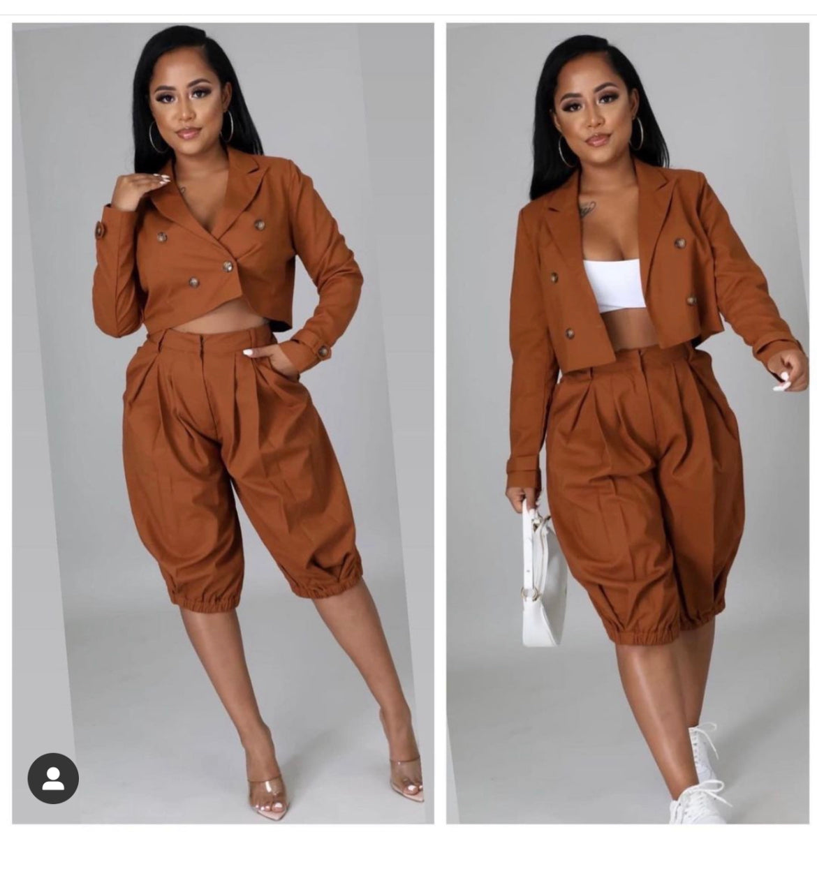 2 piece  Capris set